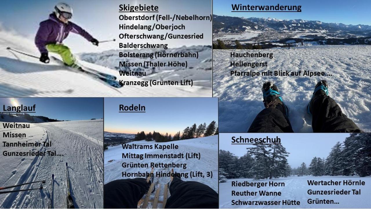 Allgaeu Bergluft Weitnau Экстерьер фото